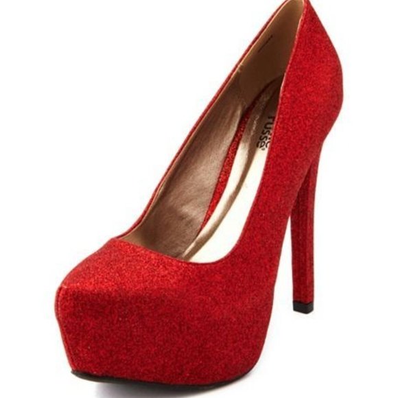 Charlotte Russe Women's Sueded Uber Platform Pump #550185 Heels Size 8 in Taupe - Picture 16 of 16